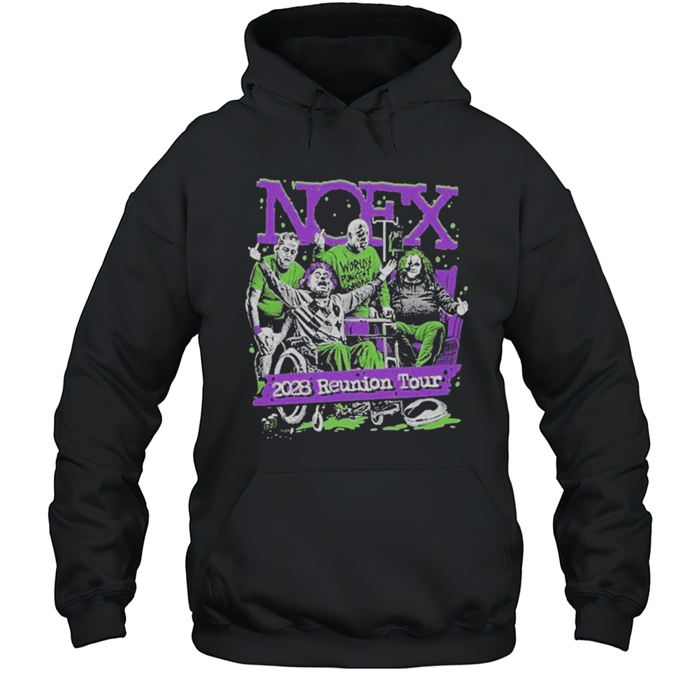 NOFX 2028 Reunion Tour Dates Shirt Unisex Hoodie