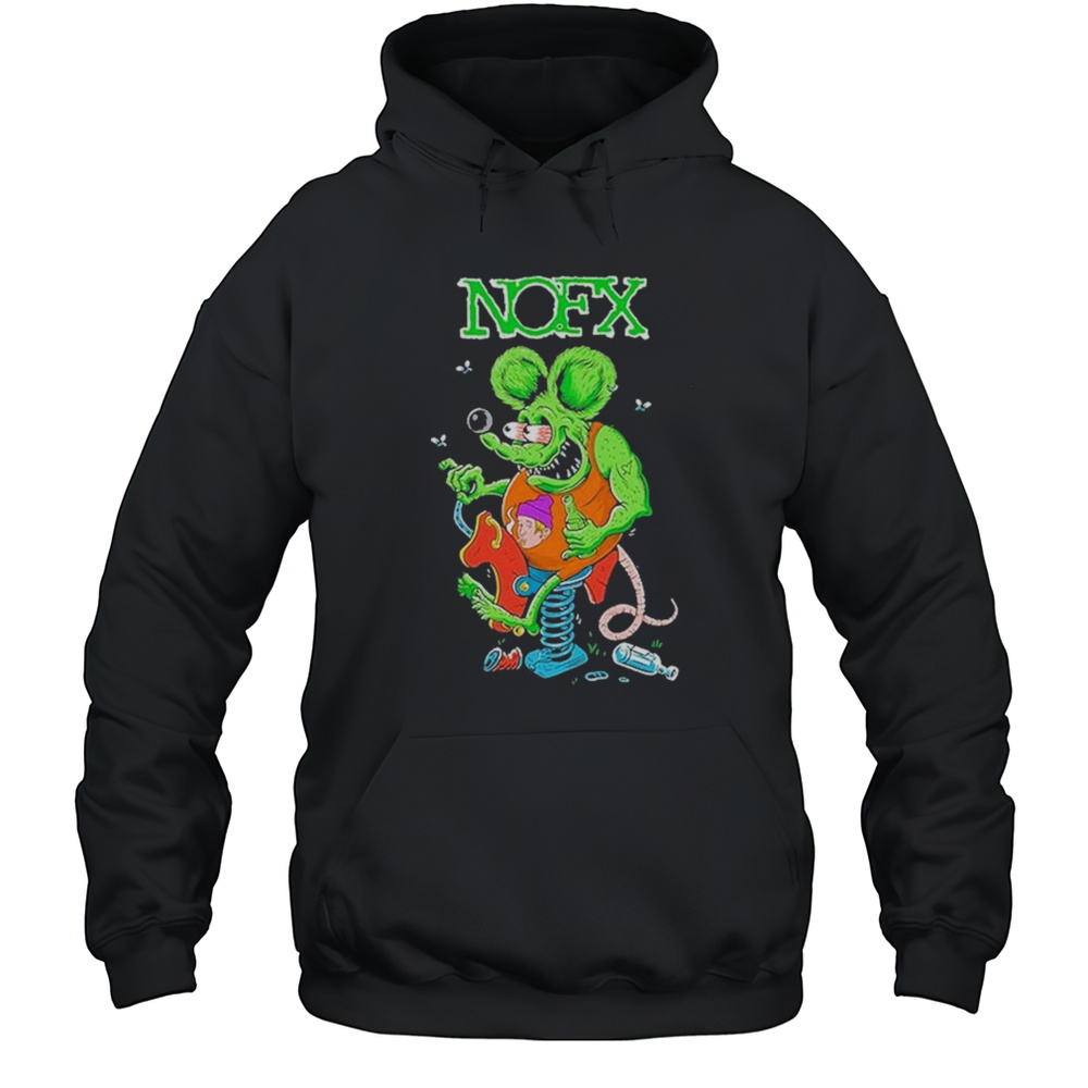 NOFX Rat Fink T-shirt Unisex Hoodie