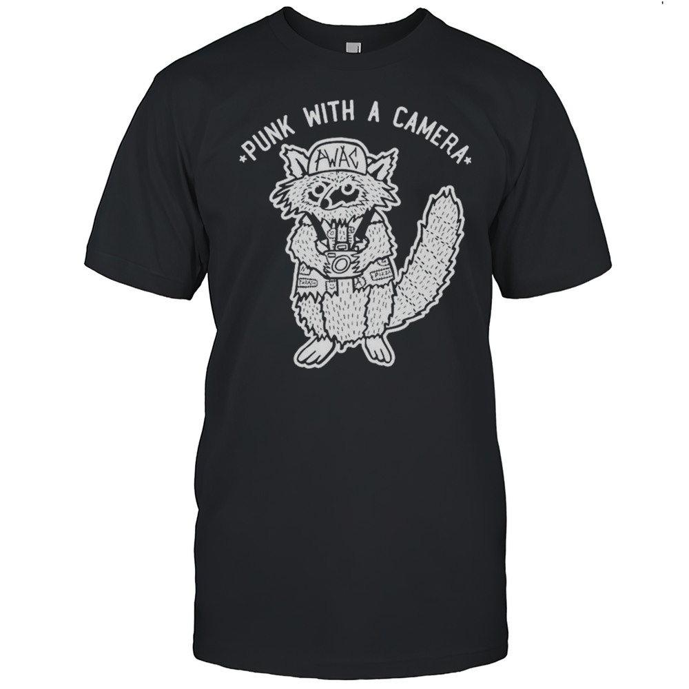Punk With A Camera AWAC Trash Panda T-shirt