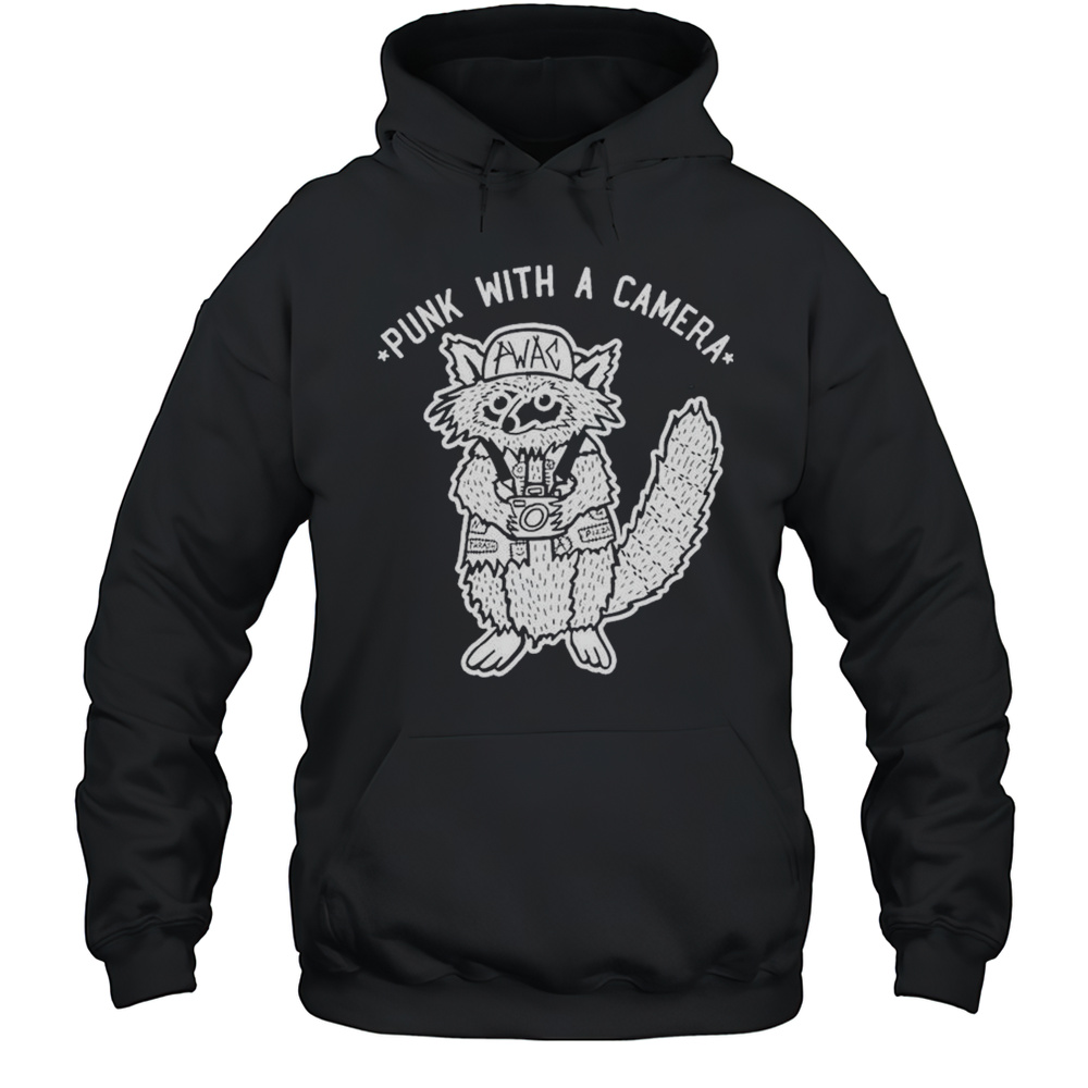 Punk With A Camera AWAC Trash Panda T-shirt Unisex Hoodie