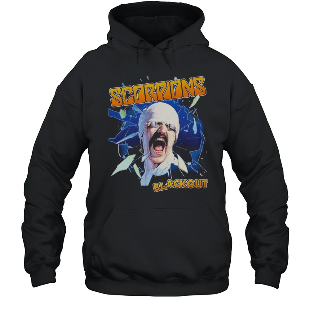 Scorpions Blackout T-shirt Unisex Hoodie