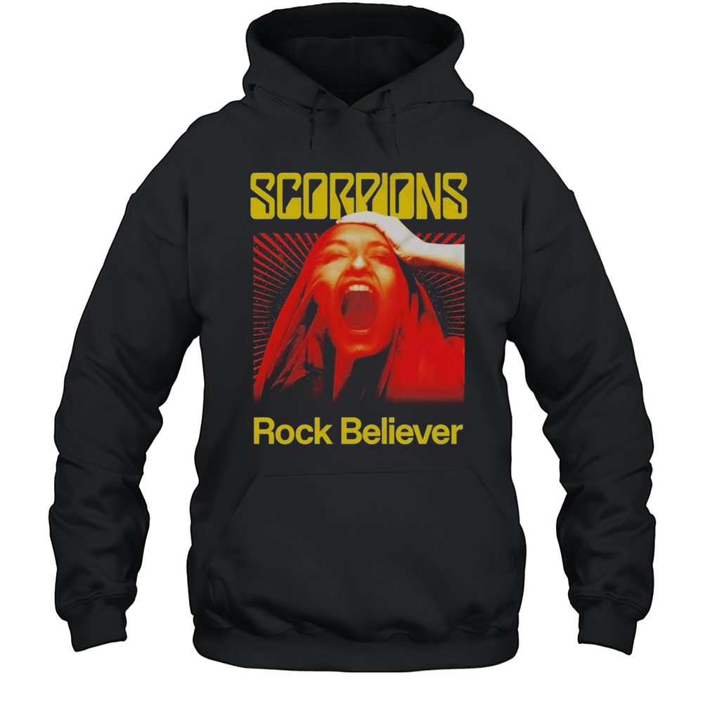 Scorpions Rock Believer T-shirt Unisex Hoodie