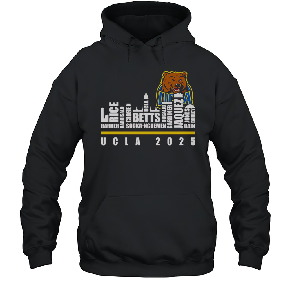 Skyline City UCLA 2025 Players Name Shirt Unisex Hoodie