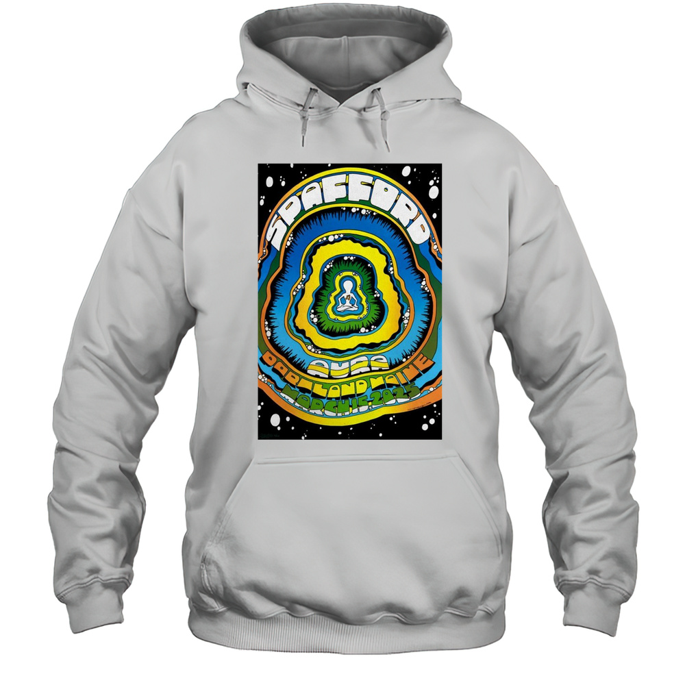 Spafford Aura Portland Maine March 15 2025 Tour T-shirt Unisex Hoodie