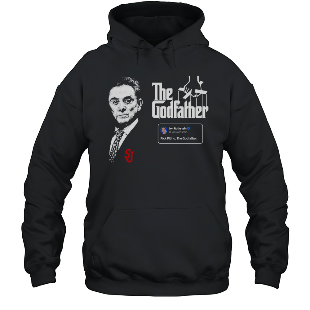 St. Johns Red Storm Big East Champions 2025 Rick Pitino The Godfather Jon Rothstein T-shirt Unisex Hoodie