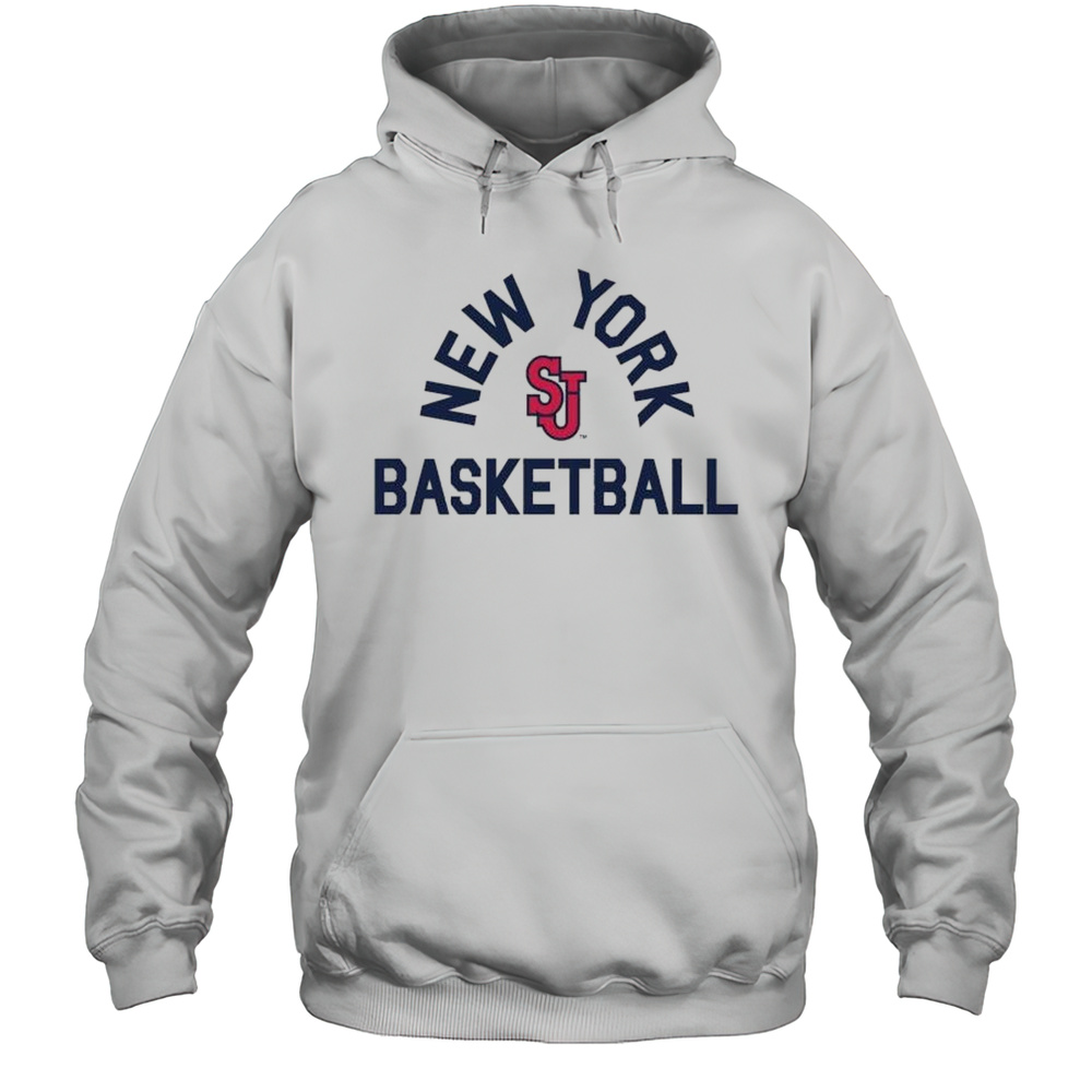 St. Johns Red Storm New York Basketball T-shirt Unisex Hoodie