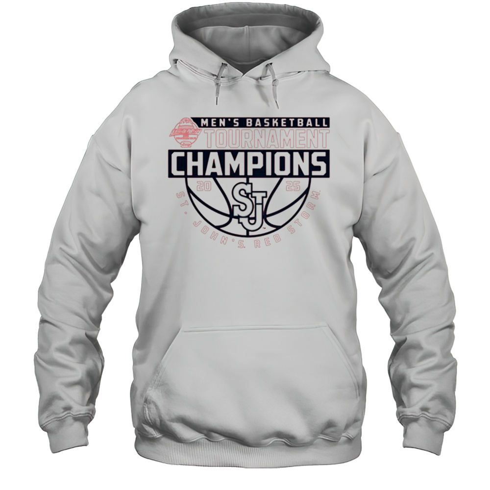 St. Johns University Mens Basketball Win Creighton Big East MBB Tournament Champions Mar 15 2025 T-shirt Unisex Hoodie