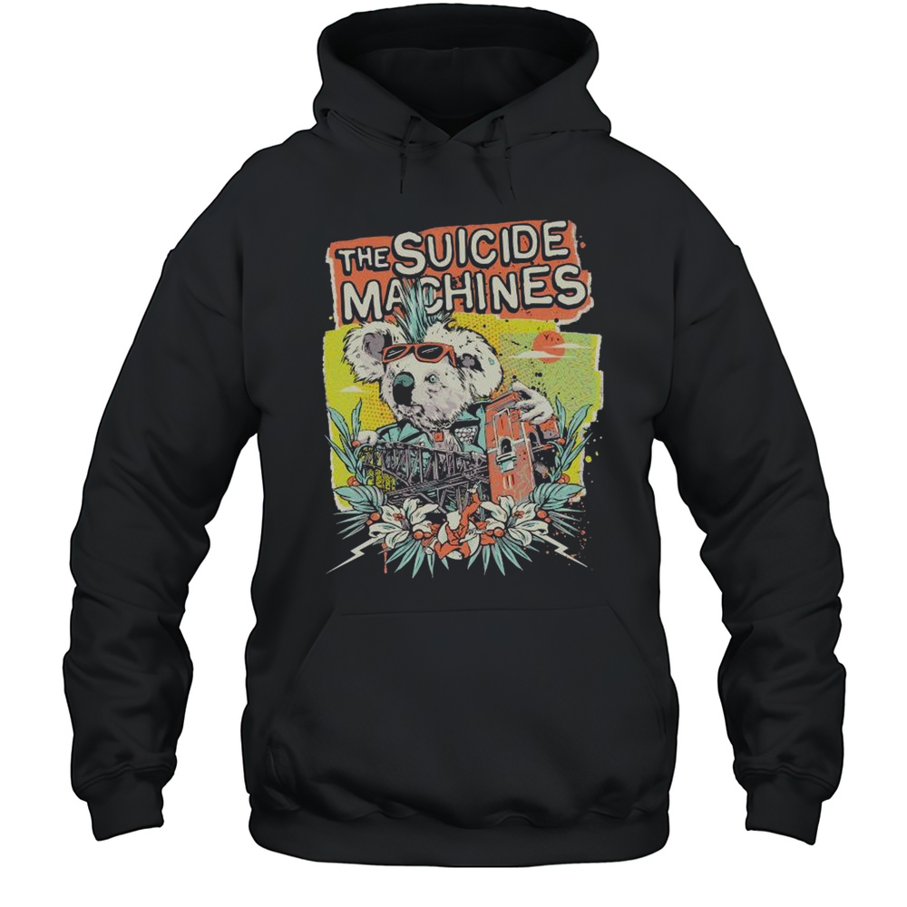 The Suicide Machines Australia 2025 Tour Koala T-shirt Unisex Hoodie