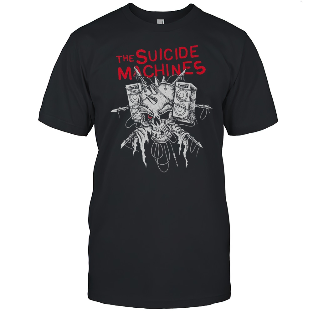 The Suicide Machines Skull Radio T-shirt