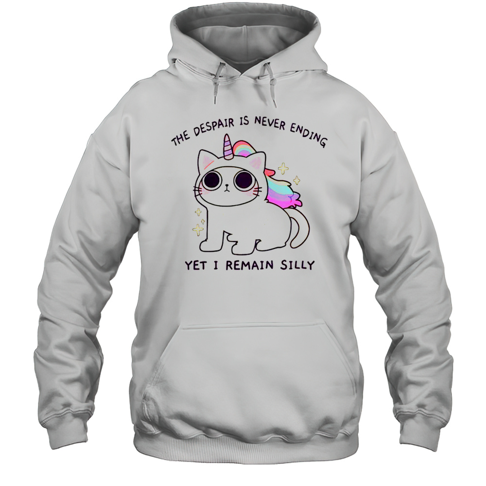 Cute The Despair Is Never Ending Yet I Remain Silly The Killer Rabbit Tarot T-Shirt Unisex Hoodie