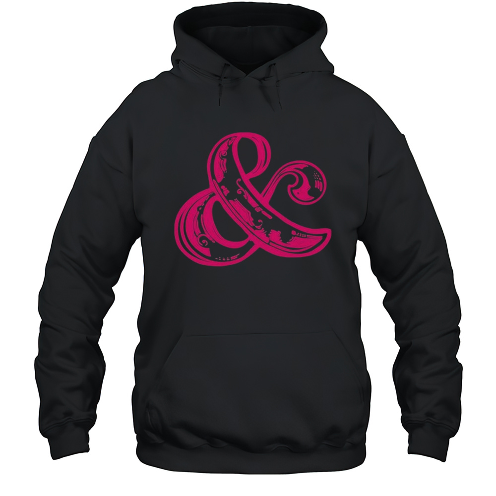Uliet Ampersand T-shirt Unisex Hoodie