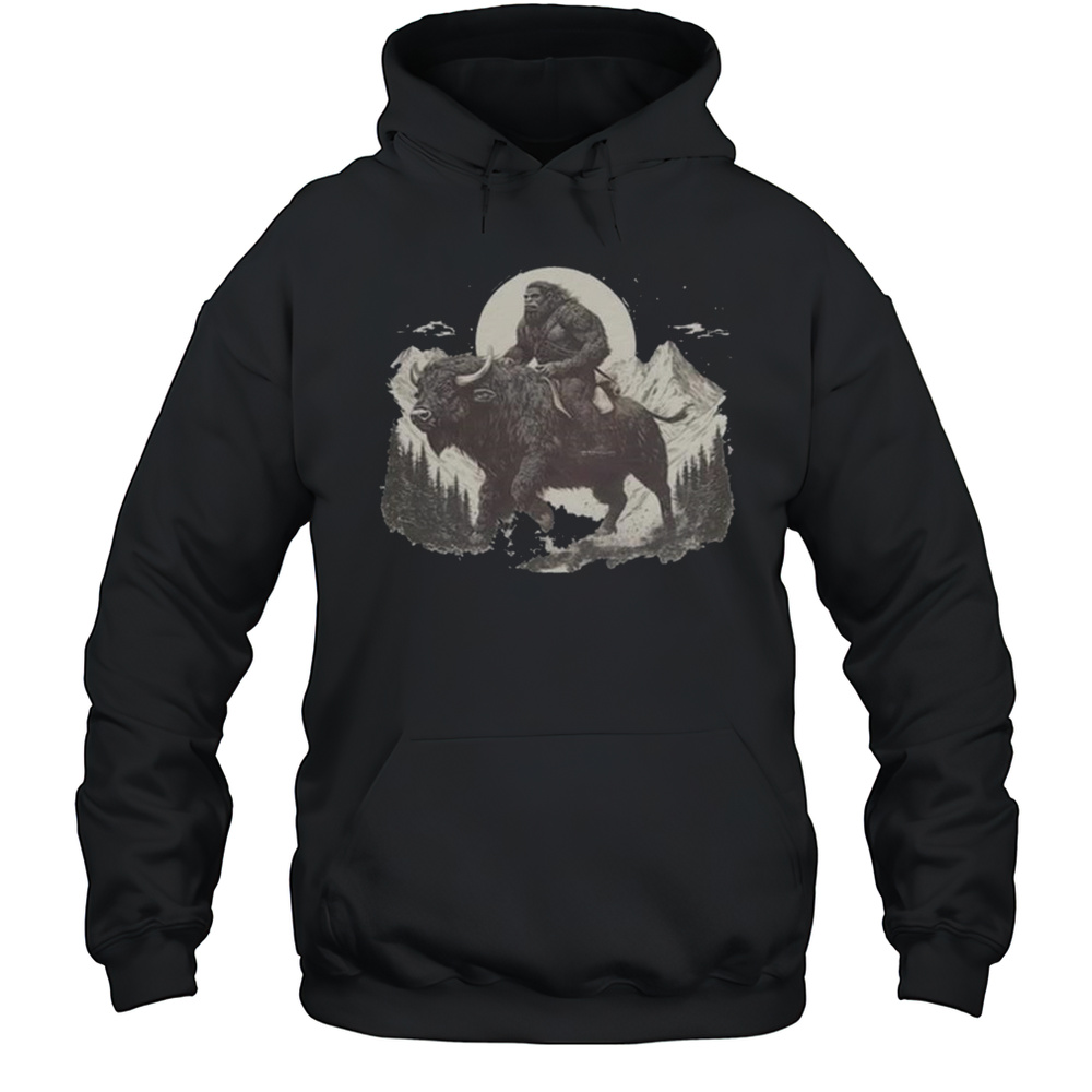Blurry Creatures Bigfoot Buffalo Soldier Shirt Unisex Hoodie