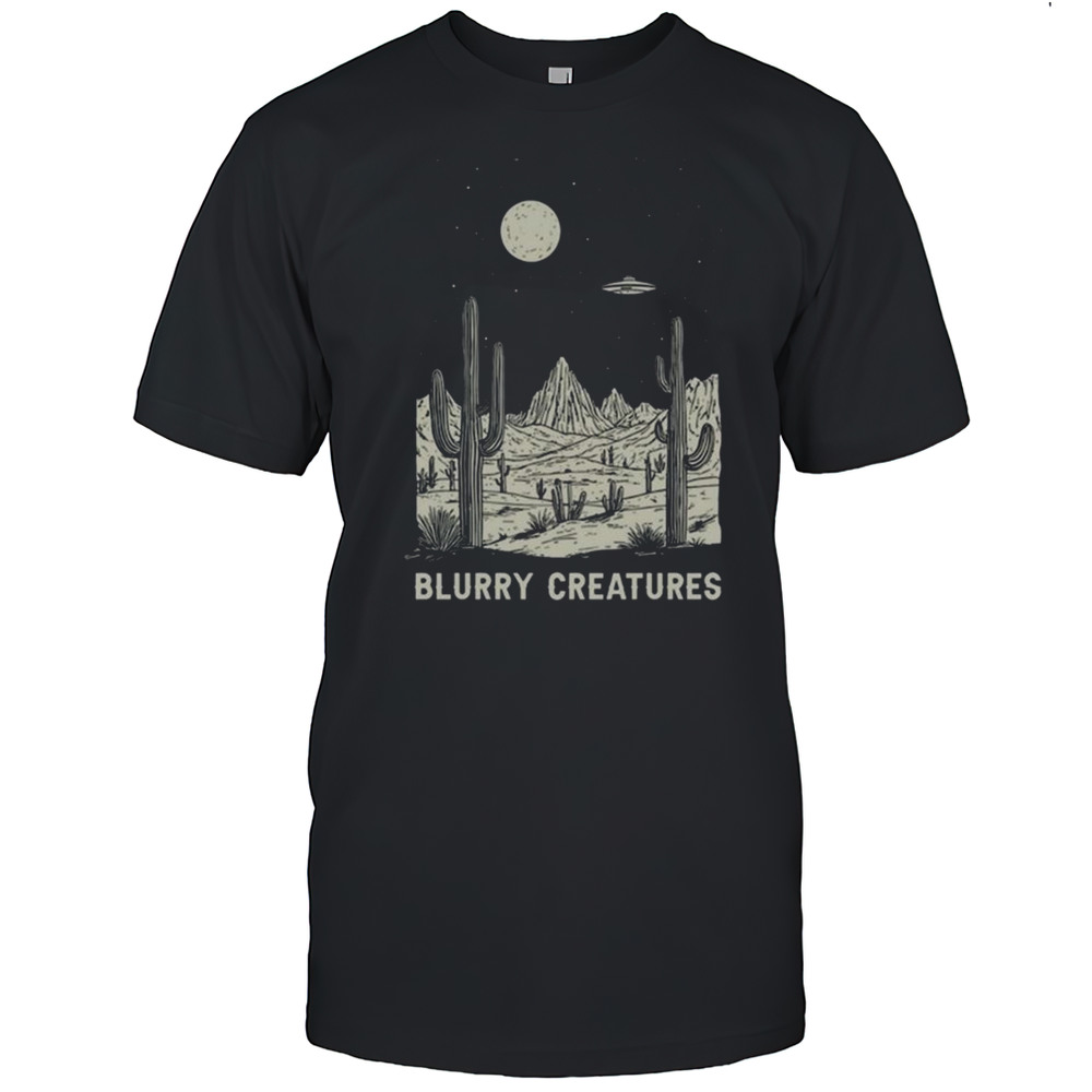 Blurry Creatures Desert Nights UFO Shirt
