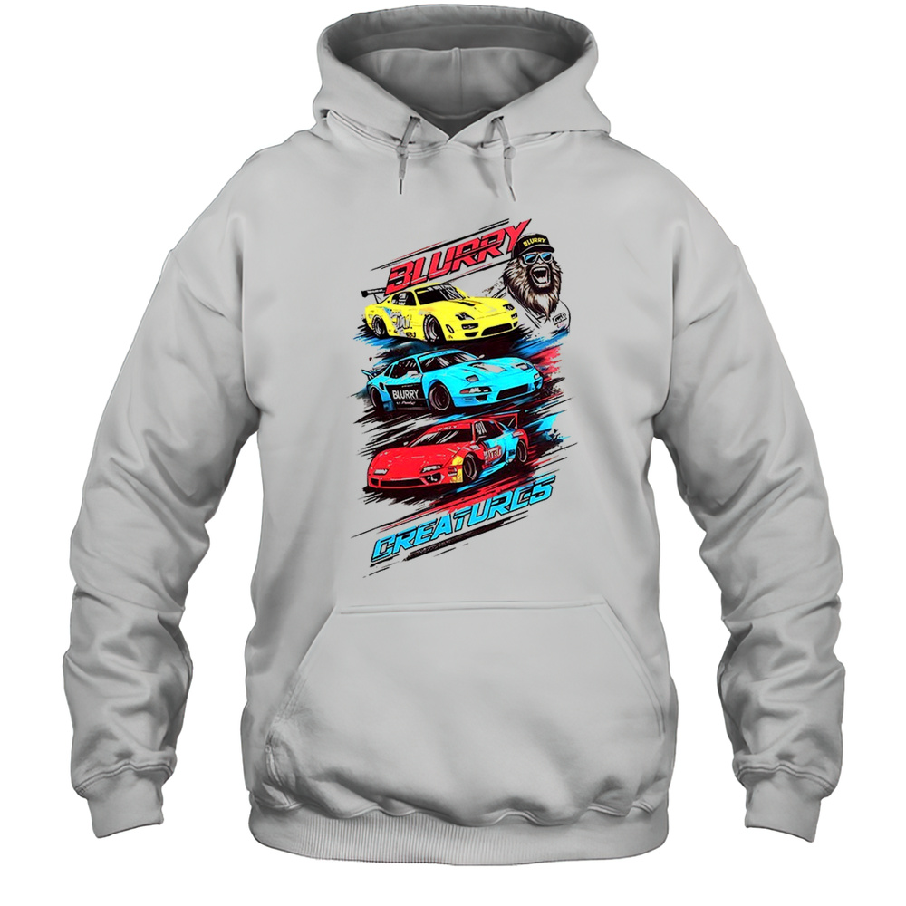Blurry Creatures Talladega Blur Shirt Unisex Hoodie