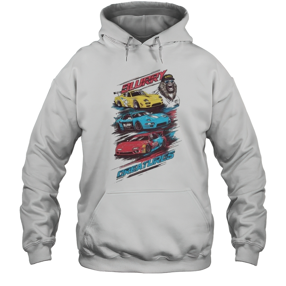 Blurry Creatures Talladega Blur T-shirt Unisex Hoodie