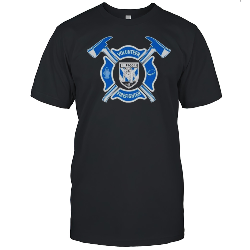 Canterbury-bankstown Bulldogs Volunteer Firefighter T-shirt