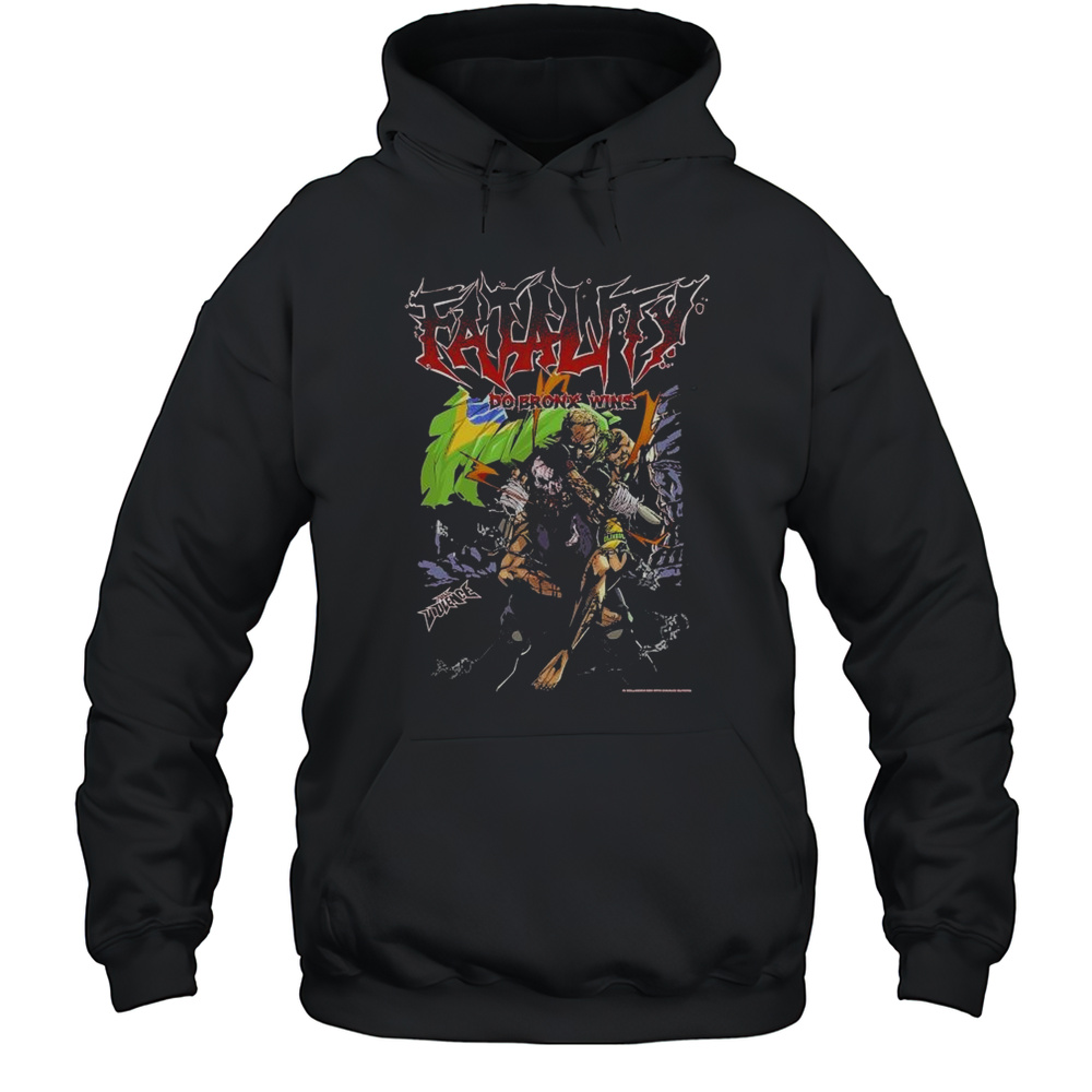 Charles Oliveira Fatality Do Bronx Wins Full Violence T-shirt Unisex Hoodie