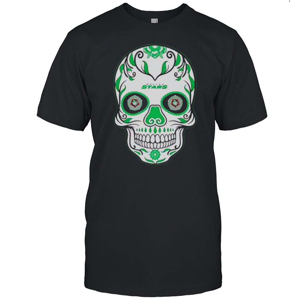 Dallas Stars Noche Mexicana Skull Shirt