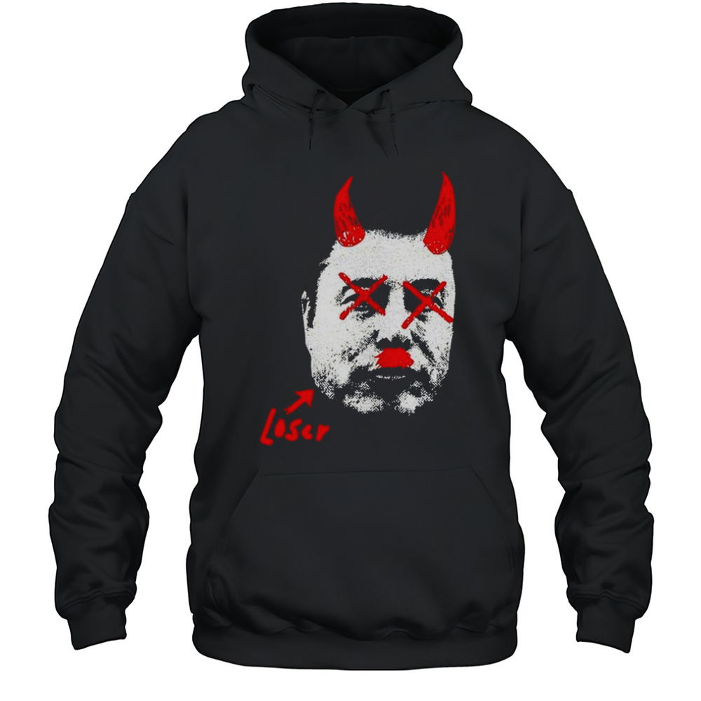 Devil Elon Musk Loser Shirt Unisex Hoodie