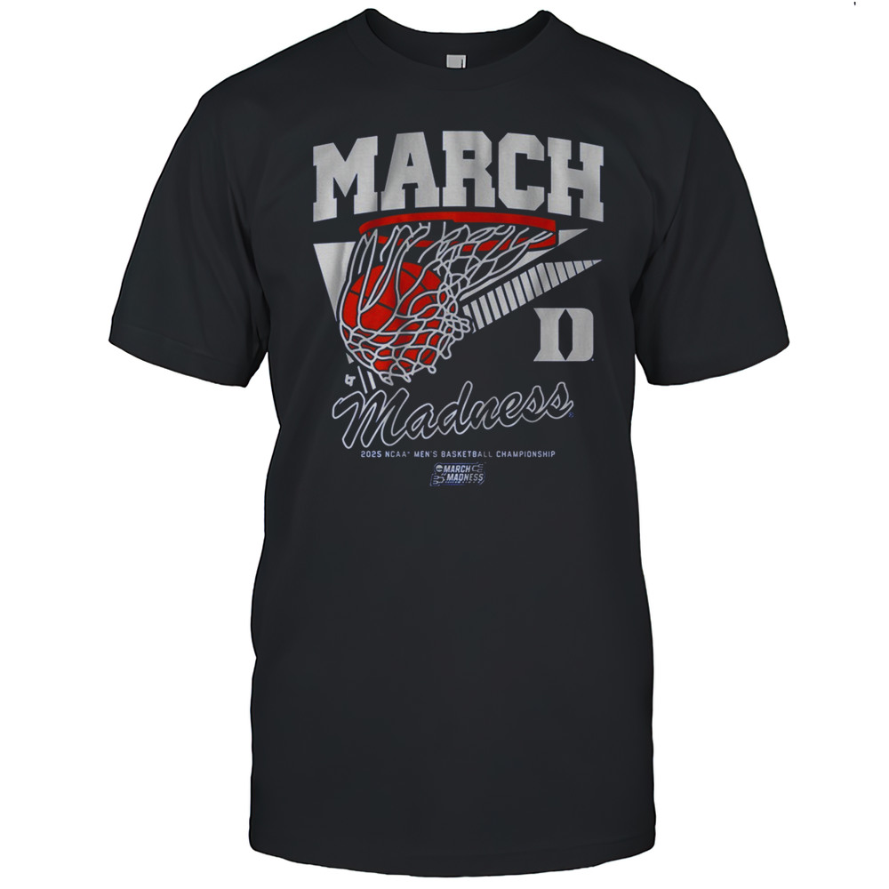 Duke Blue Devils Basketball 2025 March Madness NCAA Mens Basketball Championship Graphic T-shirt Duke Blue Devils Basketball 2025 March Madness NCAA Mens Basketball Championship Graphic T-shirt