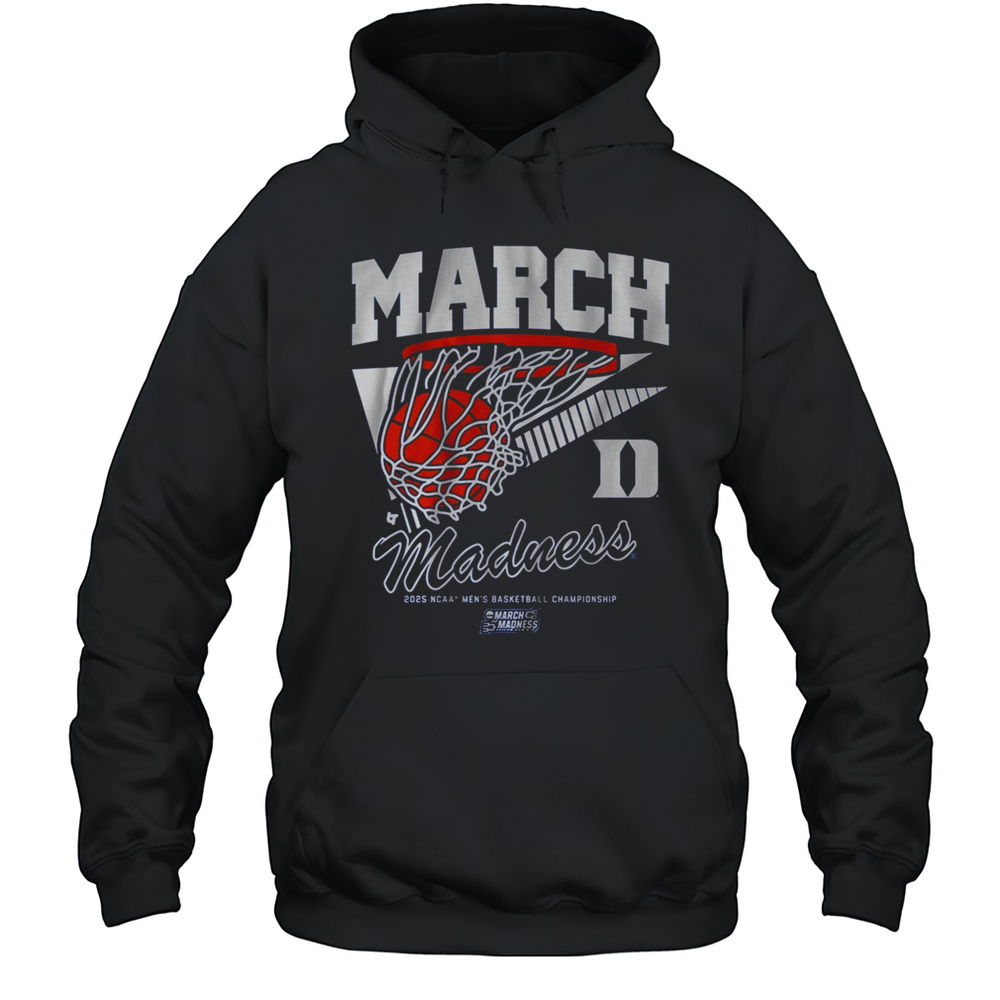 Duke Blue Devils Basketball 2025 March Madness NCAA Mens Basketball Championship Graphic T-shirt Unisex Hoodie