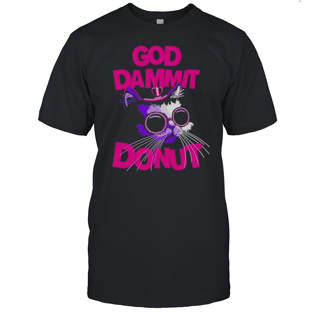 Dungeon Crawler Carl God Dammit Donut T-shirt