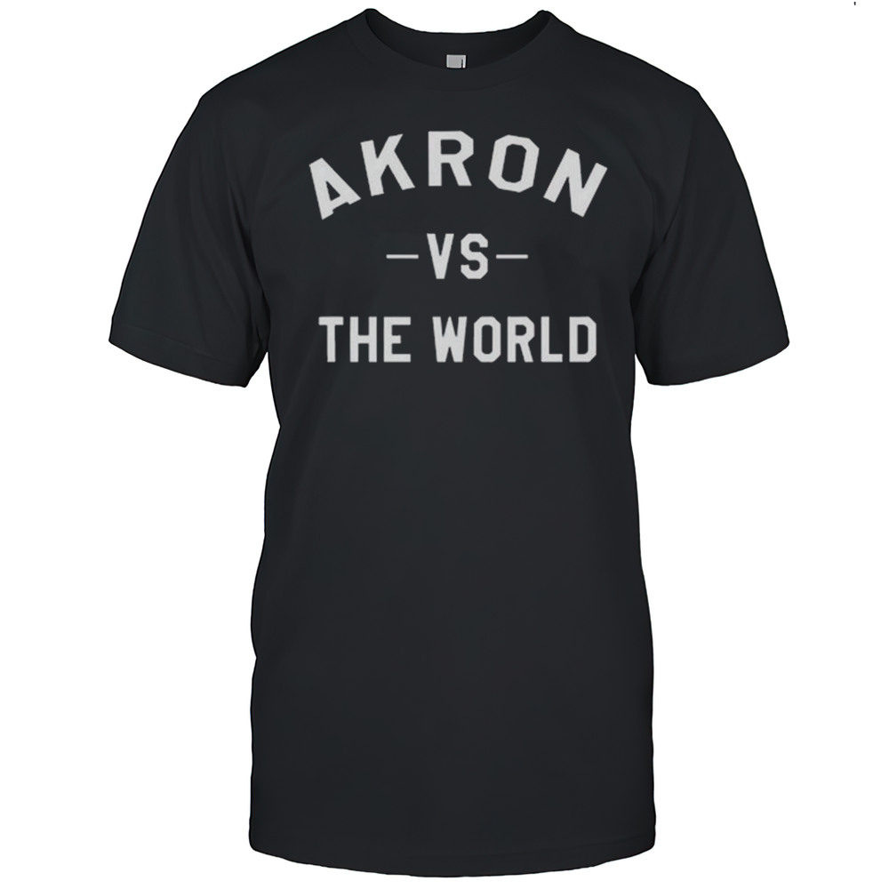 Evan Wilson Akron Vs The World Shirt