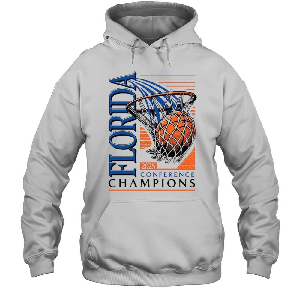 Florida Gators Basketball NCAA Conference Champions Win Tennessee Volunteers 2025 Painting T-shirt Unisex Hoodie