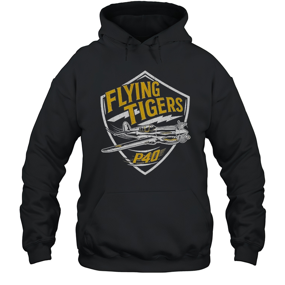 Flying Tigers P40 T-Shirt Unisex Hoodie