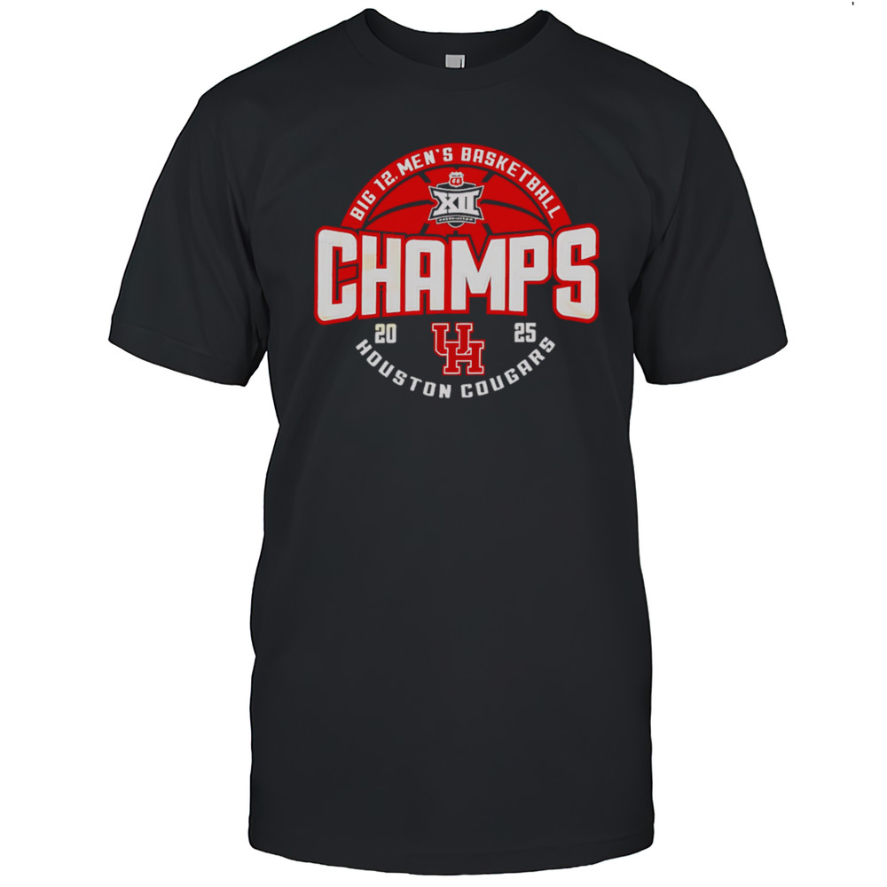 Houston Cougars 2025 Big 12 Mens Basketball Conference Tournament Champions Shirt