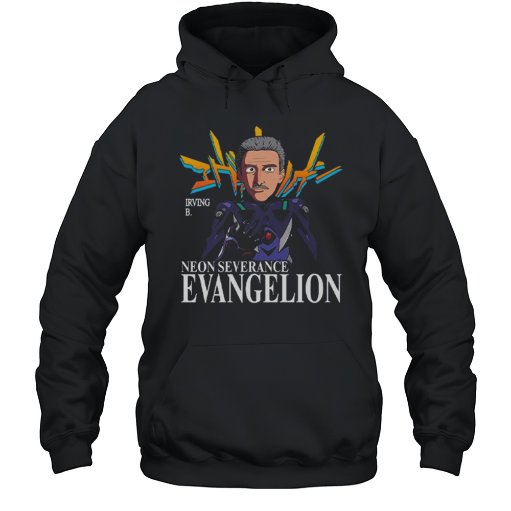 Irving B Neon Severance Evangelion Shirt Unisex Hoodie