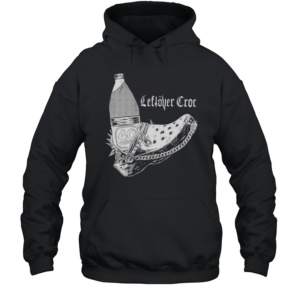 Leftver Croc T-shirt Unisex Hoodie
