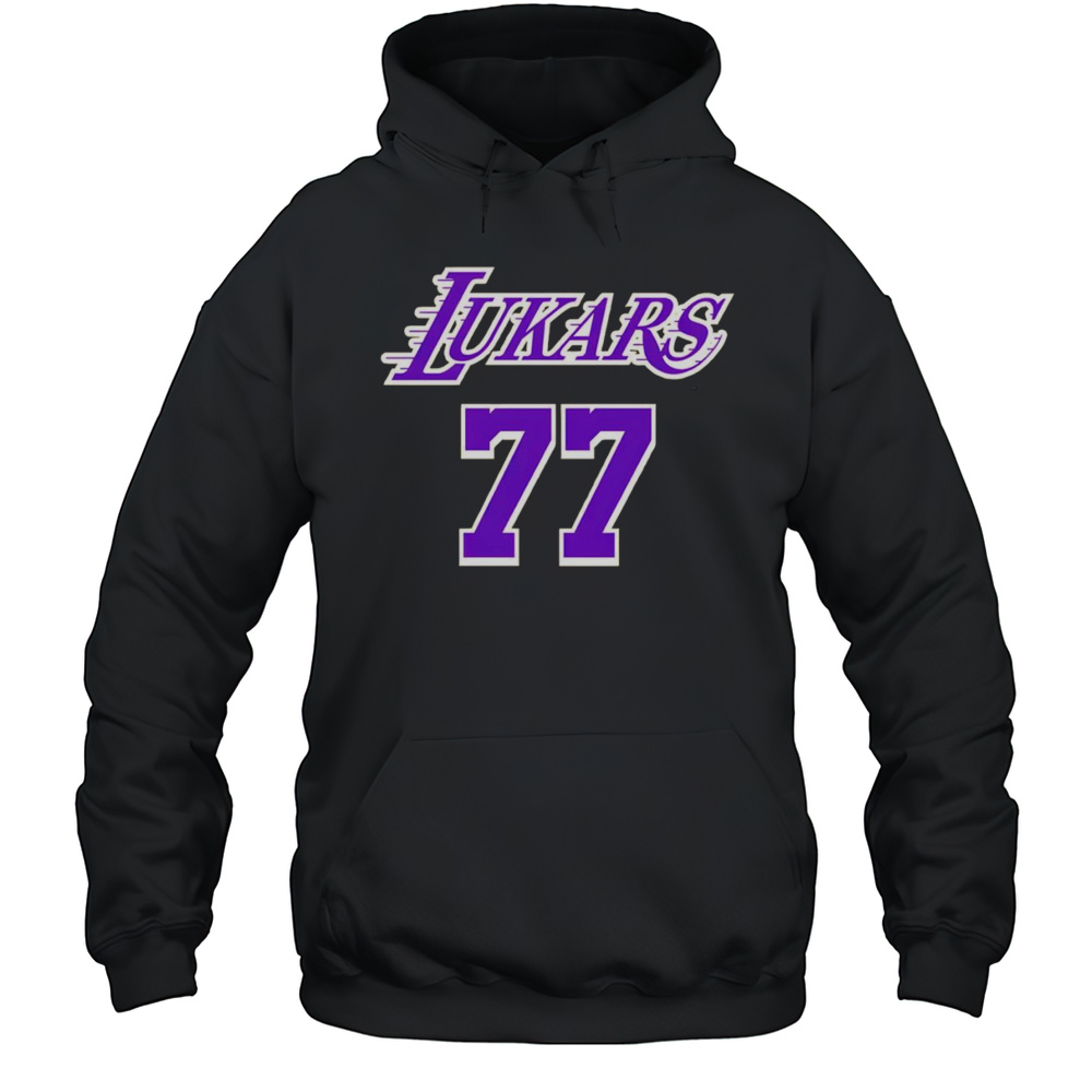 Lukars 77 Luka Doncic Los Angeles Lakers Shirt Unisex Hoodie