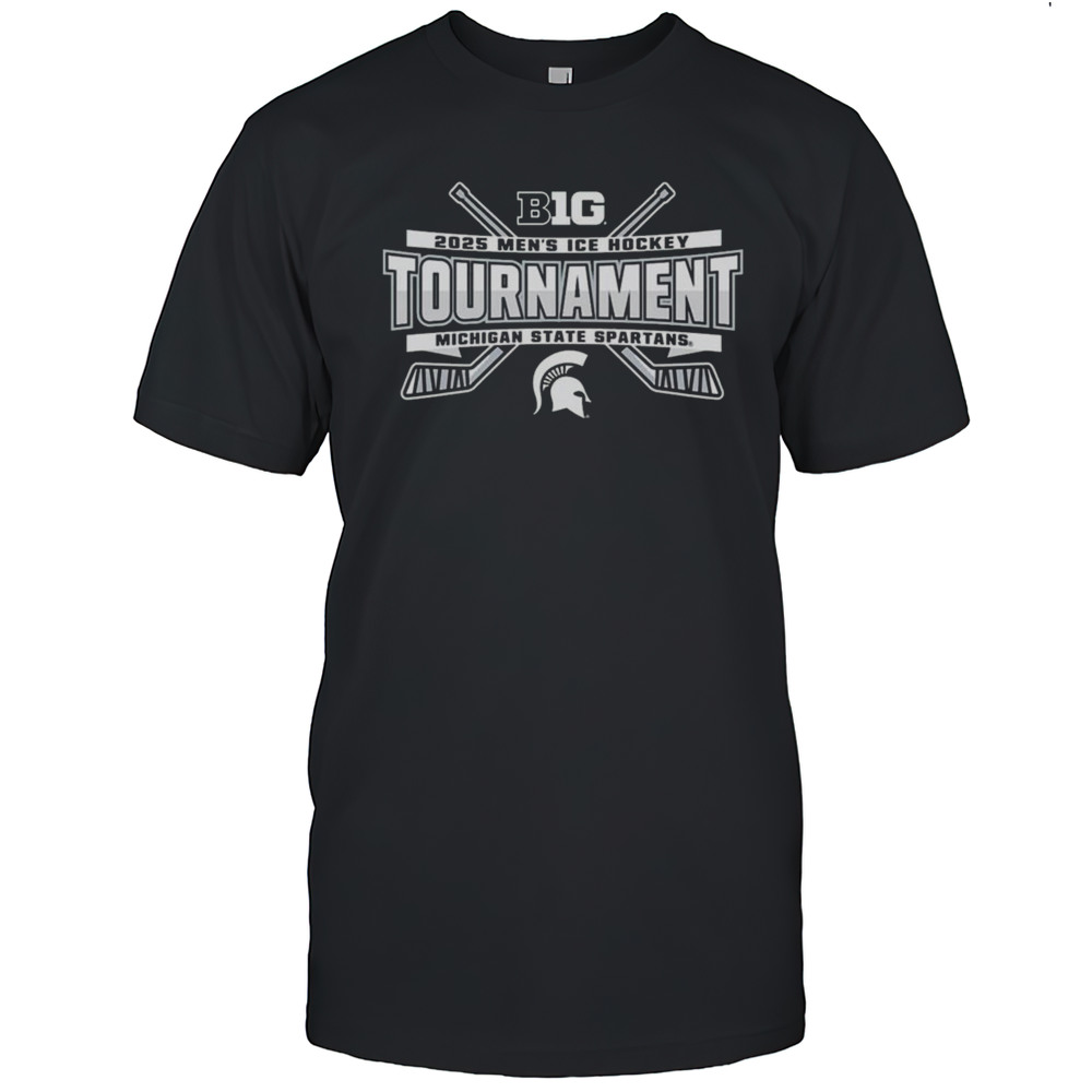 Michigan State Spartans 2025 Big Ten Hockey Tournament Shirt