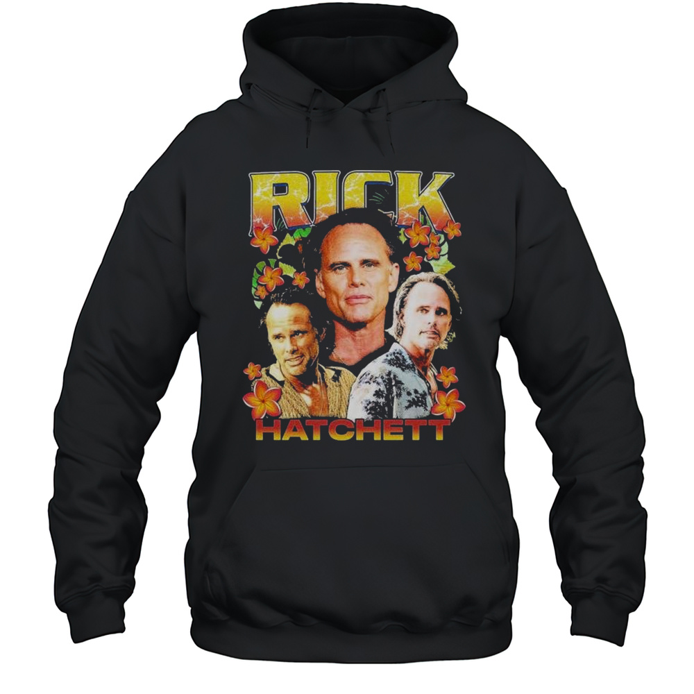 Rick Hatchett Rap White Lotus T-shirt Unisex Hoodie