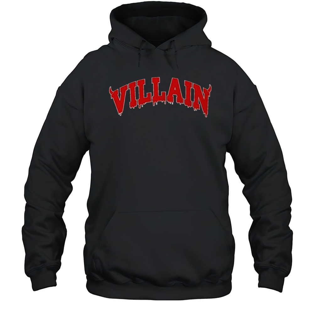 Rose Villain Logo T-shirt Unisex Hoodie
