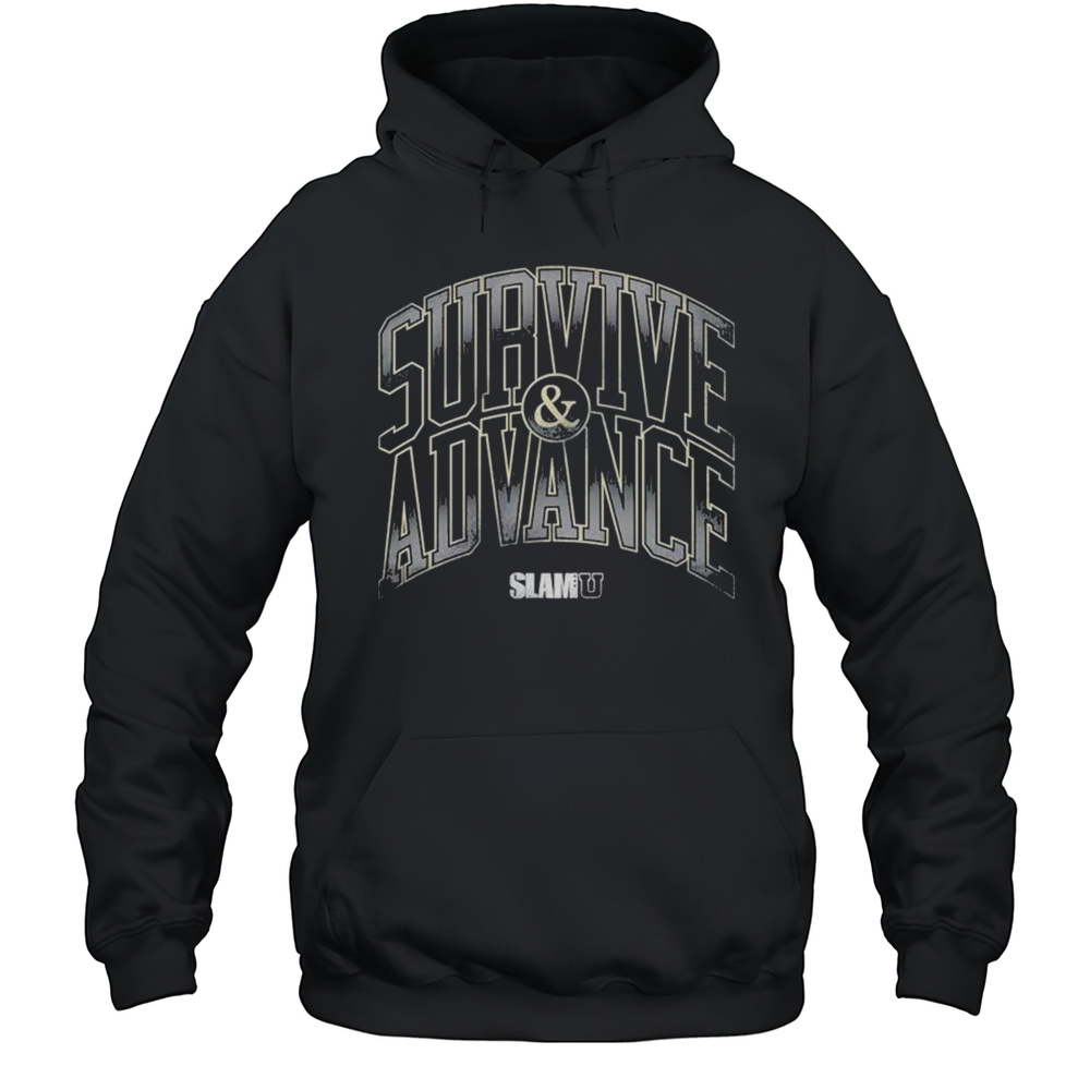 SlamU Survive  Advance T-shirt Unisex Hoodie