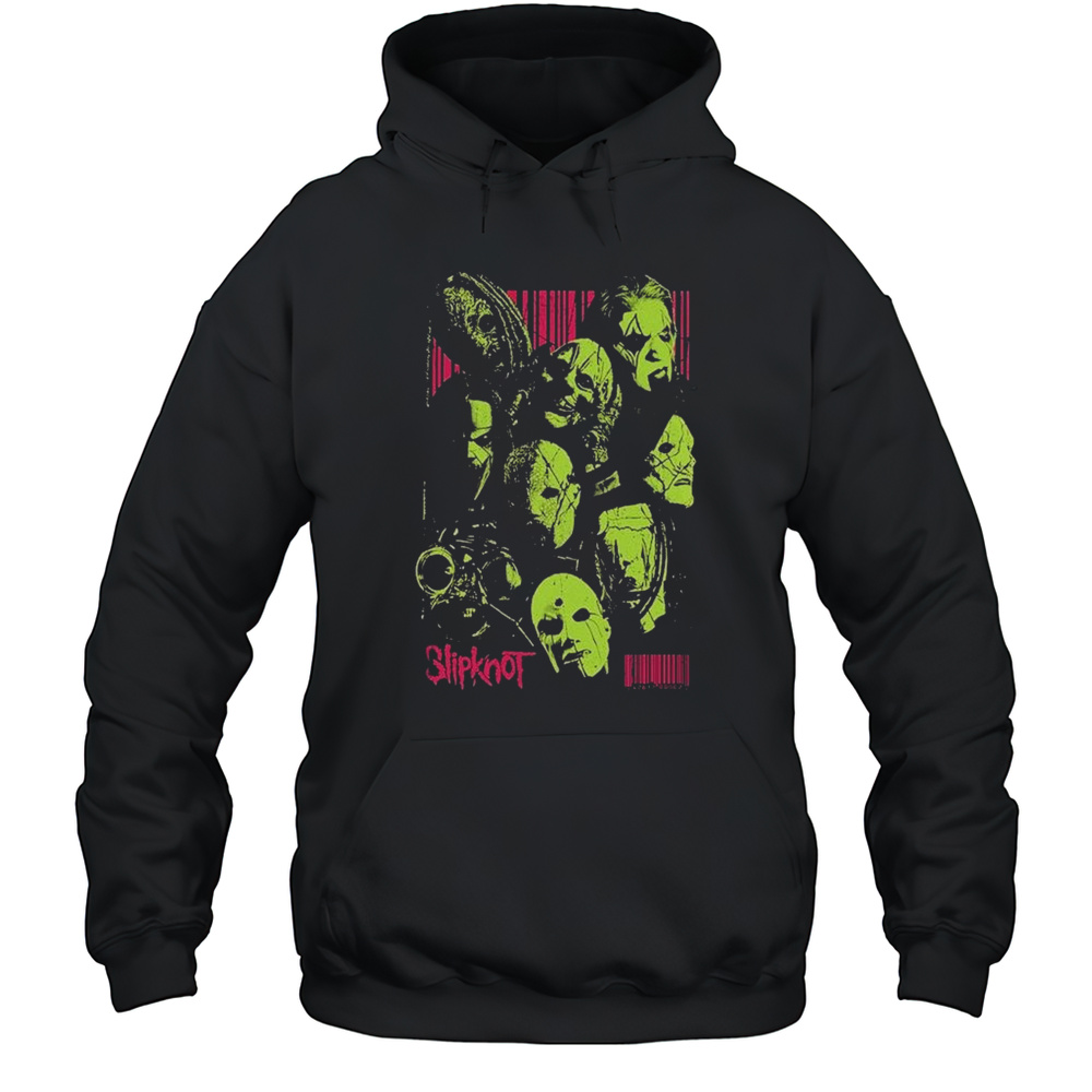 Slipknot Neon Mask Goat T-shirt Unisex Hoodie