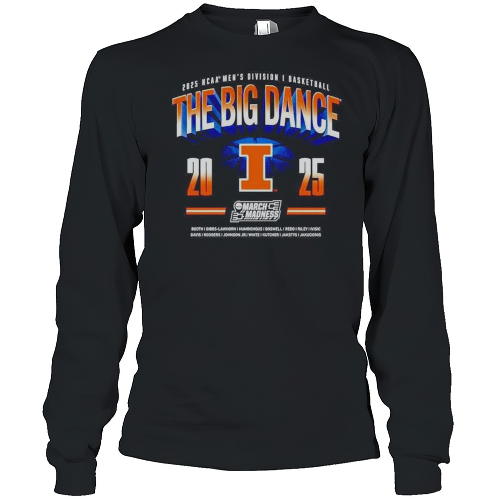 The Big Dance 2025 March Madness Illinois Fighting Illini Mens ...