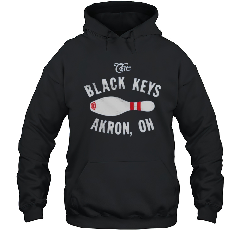 The Black Keys Akron OH Bowling T-shirt Unisex Hoodie