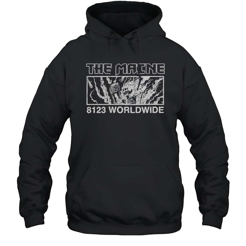 The Maine 8123 Worldwide T-shirt Unisex Hoodie