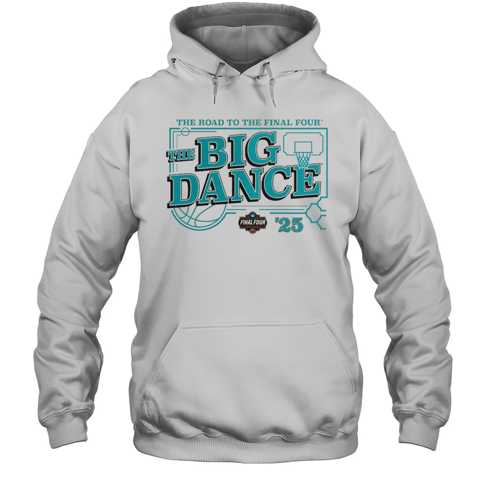 The Road To The Final Tour The Big Dance NCAA Mens Basketball Tournament March Madness Buzzer Beater 2025 Logos T-shirt Unisex Hoodie