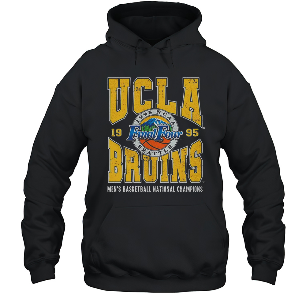 UCLA Bruins Mens Basketball NCAA National Champions Final Four 1995 Shirt Unisex Hoodie