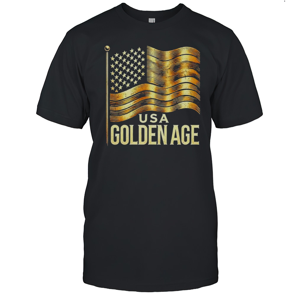 USA Goldenage Flag Shirt