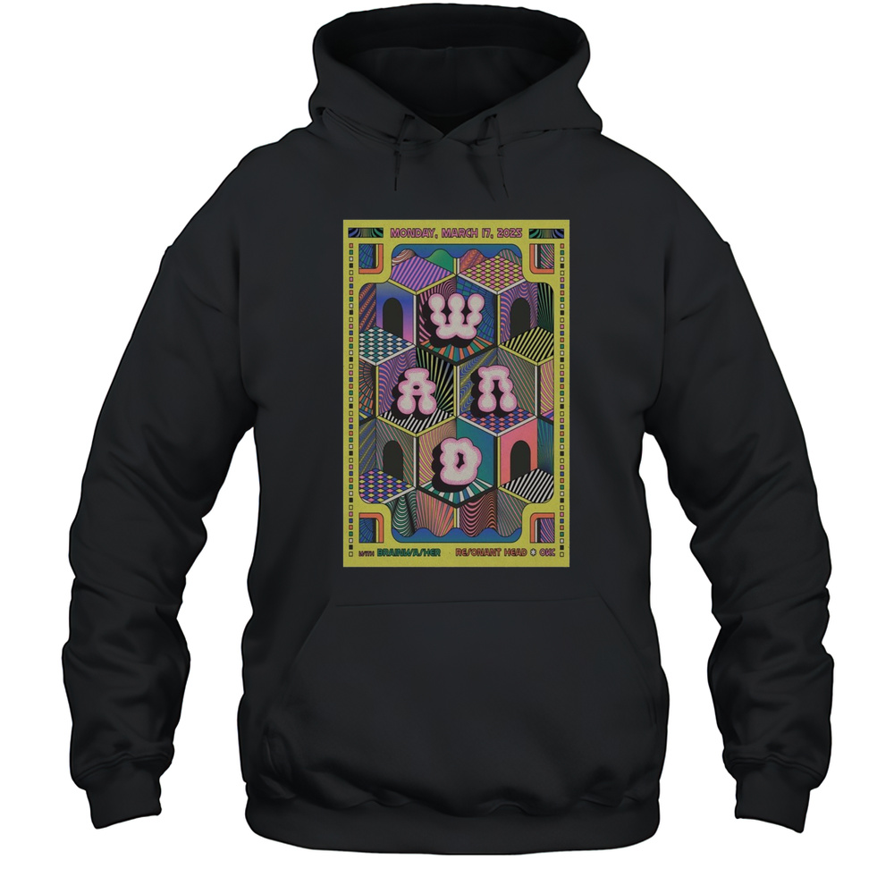 Wand Resonant Head Oklahoma City OK Monday March 17 2025 Tour T-shirt Unisex Hoodie