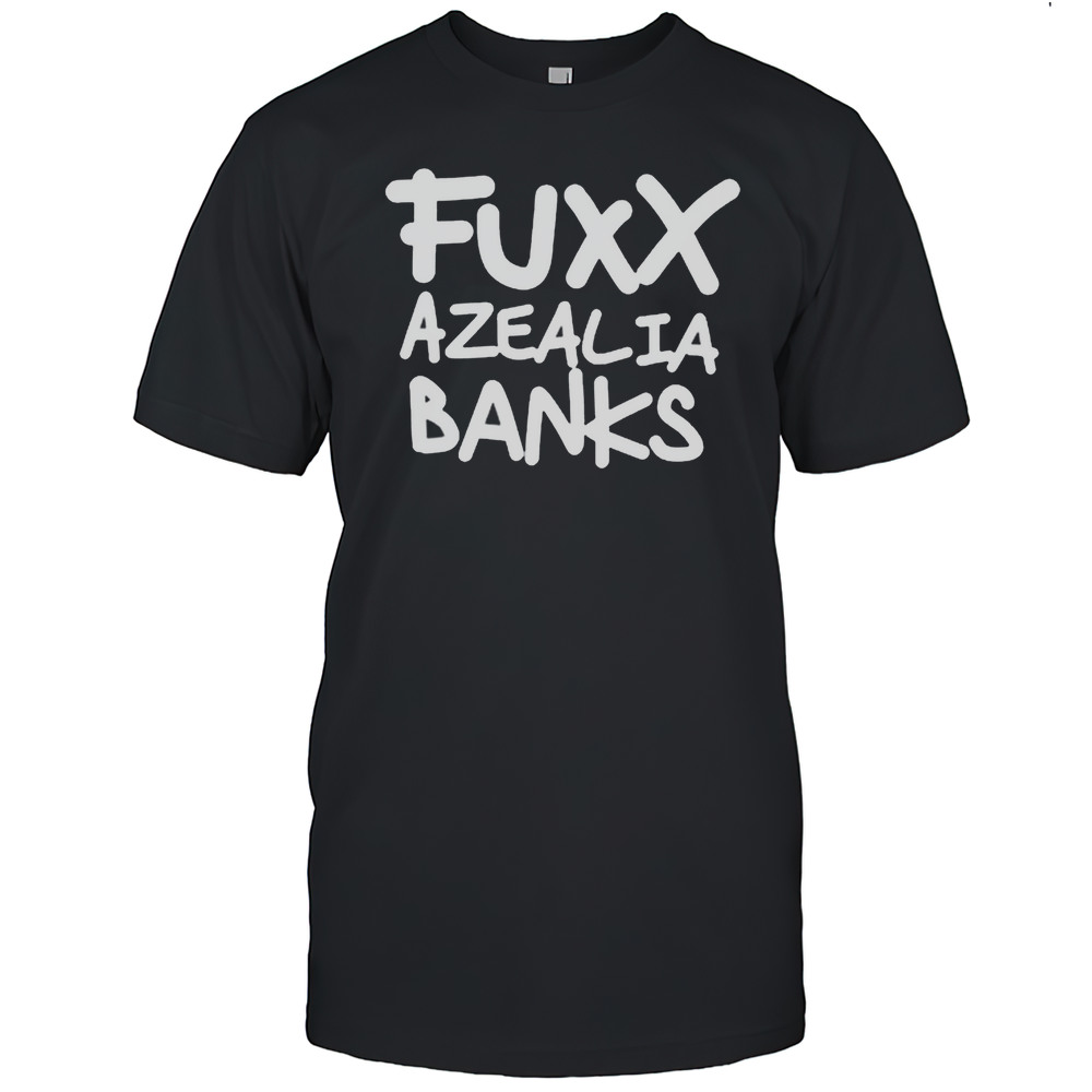 Azealia Banks Wearing Fuxx Azealia Banks Shirt