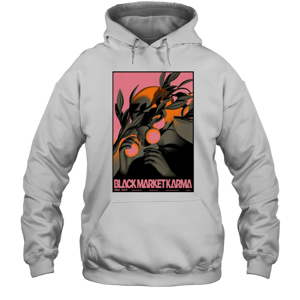 Black Market Karma Groningen Netherlands March 27 2025 Vera Groningenjin T-shirt Unisex Hoodie