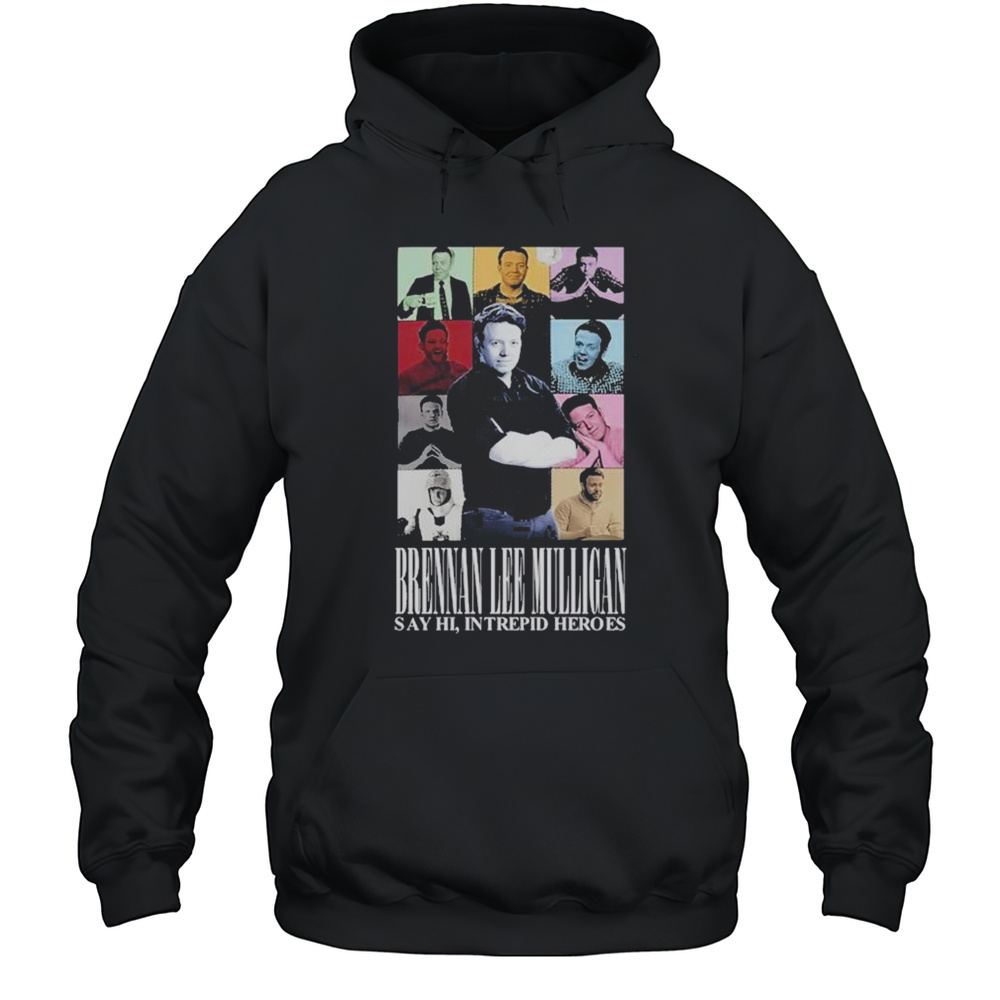 Brennan Lee Mulligan Say Hi Intrepid Heroes The Eras Tour T-Shirt Unisex Hoodie