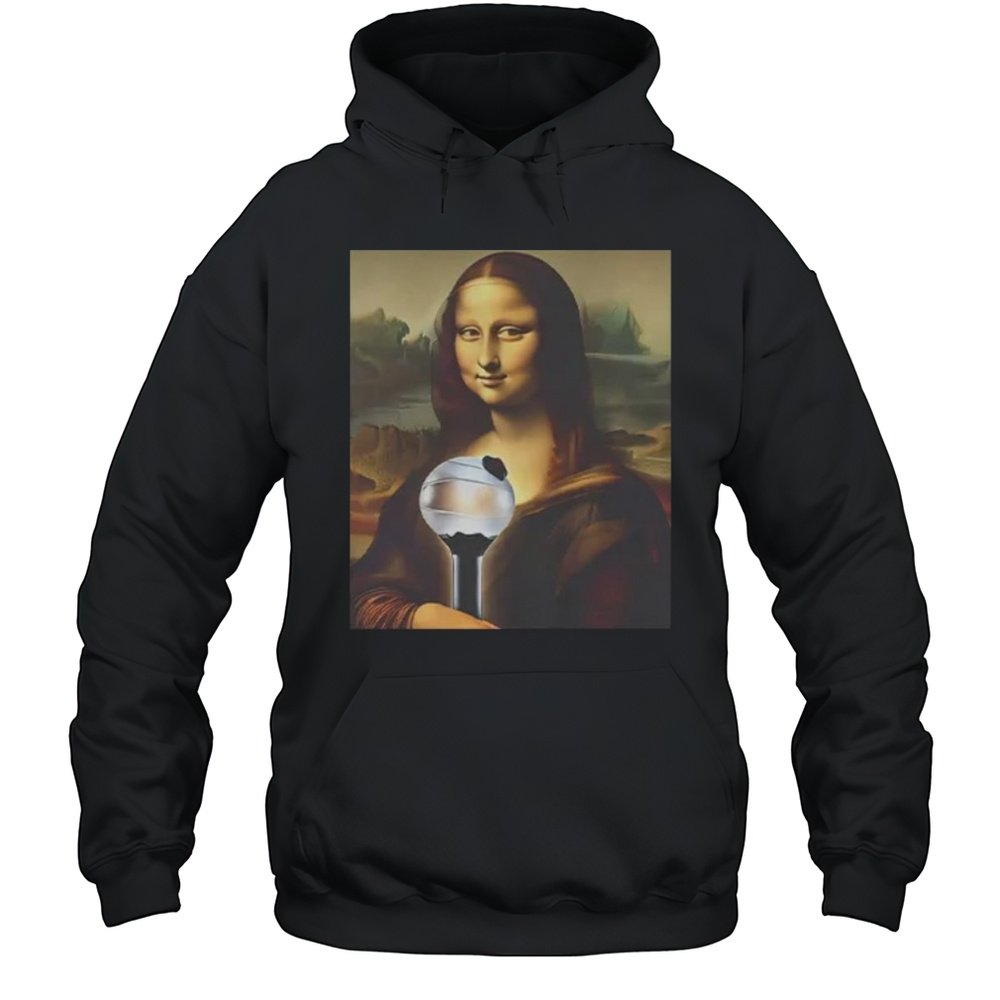 BTS J-hope Mona Lisa Holding ARMY Bomb Shirt Unisex Hoodie