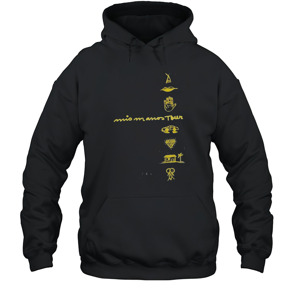 Camilo Mis Manos Tour Symbols T-shirt Unisex Hoodie